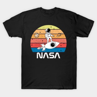 Nasa Vintage Colors T-Shirt